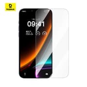 Baseus Privacy Tempered Glass Screen Protector for iPhone 16 Pro & 16 Pro Max - Anti-Peeping Technology - Full Coverage - 9H Hardness - High Clarity - Scratch Resistant product image
