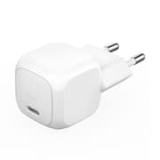 Belkin 20W USB-C PD Fast Wall Charger, Power Delivery 3.0, Compact Portable Charging Block for iPhone 16/15/14/13, iPad, and Samsung Galaxy - White product image