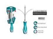 Total THT250FL1206 | 12-Piece Flexible Shaft Screwdriver Set product image