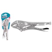Total THT191005 Straight Jaw Lock Plier 10" Heavy Duty with Bent Nose product image