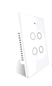 Moes 4-Gang Smart Switch – Zigbee Mesh – EU Type – White product image