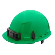 Milwaukee BOLT™ Green Front Brim Vented Hard Hat with 6-Point Ratcheting Suspension product image