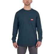 Milwaukee WORKSKIN™ Long Sleeve Work Shirt - Blue, Size XL product image
