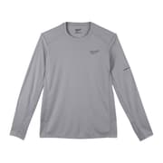 Milwaukee WORKSKIN™ Lightweight Long Sleeve Shirt - Grey, Size L product image