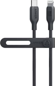 Anker 542 USB-C to Lightning Cable (Bio-Based) 90cm — 30W Fast Charge, 20,000 Bends — Black product image