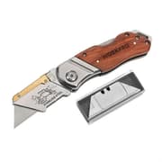 WORKPRO Wooden Quick-Change Folding Utility Knife | WP211014 product image