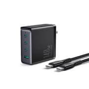 GaN Ultra JR-TCG05EU 140W 3C1A Fast Charger-Black+240W C to C Cable 1.2m-Black (EU) product image