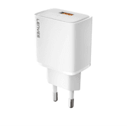 LENYES LCH382-EU 18W Quick Charge Wall Charger - White product image