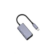 WIWU LT02 Pro Type-C to Dual Type-C + 3.5mm Audio Adapter product image