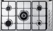 Elba Gas Hob Built-in 5 Burners 90 cm Stainless steel Enameled Pan Support product image