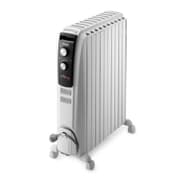 De'Longhi Dragon 4 Oil Filled Radiator - 2500W - 10 Fins - Chimney Effect Technology - 3 Power Settings - For Rooms up to 75 m³ - Soft Easy Wheels - Model TRD41025 product image