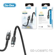 Type-C to Type-C PD Fast Cable GD-UC609 product image