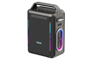 Powerology Karaoke Party Speaker with Wireless Microphone - Portable Bluetooth Speaker - Silver product image