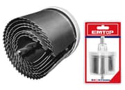 EMTOP Hole Saw Set - 7 Pieces (26–63 mm) product image