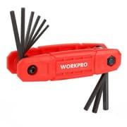 WORKPRO 9-Piece Folding Hex Key Set (SAE) product image