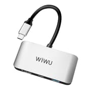 WIWU Alpha 3-in-1 USB-C Hub product image