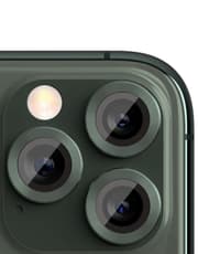 BLUEO NPB27 Original Metal Frame Lens Protector Glass (3 pcs/package) for iPhone 13 Pro / 13 Pro Max - Alpine Green product image