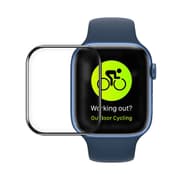 BLUEO BL007 High Molecule Shock-Resistant Screen Protector with Dust Removal Locator for Apple Watch S7/S8/S9 41MM - HD Black product image