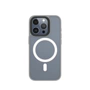 BLUEO BK5934 Skin-Friendly Frosted Anti-Drop Case with Magnetic for iPhone 15 (6.1″) - Grey product image