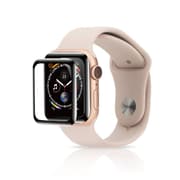 BLUEO BL007 High Molecule Shock-Resistant Screen Protector with Dust Removal Locator for Apple Watch S4/5/6/SE/SE2022 44MM - HD Black product image