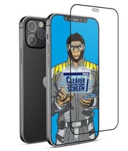 BLUEO PBJ1-12 6.1 HD CLEAR Full Cover HD Glass Anti-Static - Black for iPhone 12/12 Pro product image