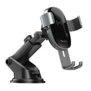 Yesido C123 15W Aluminum Alloy Wireless Car Phone Holder (2-in-1: AC Clip and Suction Mount) product image