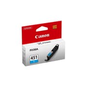 Canon CLI-451 Genuine Ink Cartridge - Choose Color: Cyan, Magenta, or Yellow - ChromaLife100+ Technology - Compatible with PIXMA iP7240, iX6840, MG5440, MG5540, MX924 product image
