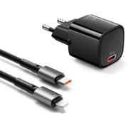 Mcdodo Nano 20W PD Charger with USB-C to Lightning Cable - Black CH-4040 product image