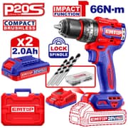 EMTOP ECIDL20668 Brushless Cordless Drill product image