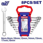 EMTOP ECSS10801 Combination Spanner Set 8 Pieces product image