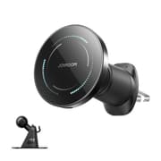 Joyroom JR-ZS502 Magnetic Wireless Car Charger Mount - 15W Fast Charging - MagSafe Compatible - Dashboard and Windshield Suction Cup Holder - Black product image