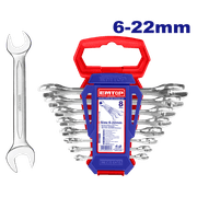 EMTOP EDES10801 Double Open End Spanner Set - 8 Pieces product image