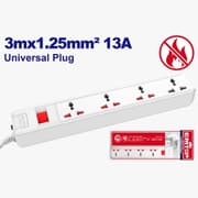 EMTOP EEST41301 – MK 4-Socket Power Extension Cord (3m) product image