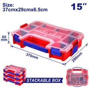 EMTOP EPBX1511 15 Plastic Screw Organizer Box product image