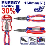 EMTOP EPLRL0621 High Leverage Long Nose Pliers product image