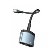 2-in-1 Type-C Charging and Audio Adapter Cable GD-UC071 product image