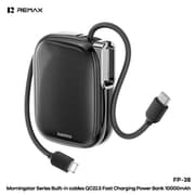 Remax MH136 Power Bank 10000mAh - 22.5W Super Fast Charging, 3C Safety Certified, Ultra-Slim Design product image