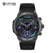 Lenyes LW-249 Smart Watch - 1.96-inch Large Display - Bluetooth Calling - Multi-Sport Modes - Heart Rate and Sleep Monitoring - IP67 Water Resistant - Black product image
