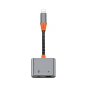 WIWU LT08 Lightning to Lightning & 3.5mm Audio Adapter product image