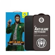 BLUEO NPB9-16 Full Cover MATT Anti-Glare Glass Anti-Static - Black for iPhone 16/15 product image