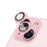 BLUEO NPB27 Original Metal Frame Lens Protector Glass (2 pcs/package) for iPhone 15 (6.1″/6.7″) - Pink product image