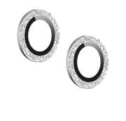 BLUEO NPB27 Original Metal Frame Lens Protector Glass (2 pcs/package) for iPhone 15 (6.1″/6.7″) - Silver Diamond product image