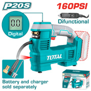 Total TACLI2012 20V Cordless Tire Inflator product image