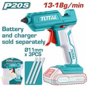 Total TGGLI2001 Cordless Glue Gun product image