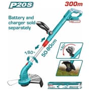 Total TGTLI20018 | 20V Lithium-Ion Cordless Grass Trimmer – Bare Tool product image