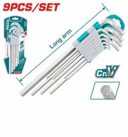 Total THT106191 - 9-Piece Long Hex Key Set product image