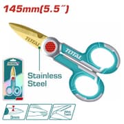 Total THT1155871 | 5.5-Inch Electrician's Scissors product image