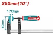 Total THT1320503 | 50×250mm F Clamp for Woodworking product image