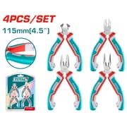 Total THT1K0404 | 4-Piece Mini Pliers Set 4.5 product image