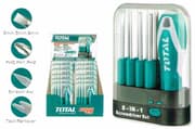 Total THT250906 Interchangeable Screwdriver Set 9 Pcs product image